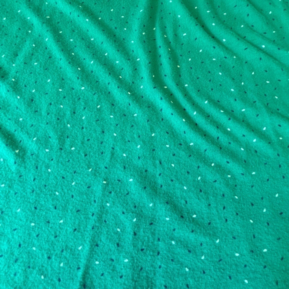 Banana Republic green v-neck short sleeve top size S - Picture 6 of 8